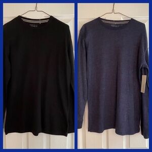 Perry Ellis Portfolio men’s lightweight thermal shirts size medium (for both) m